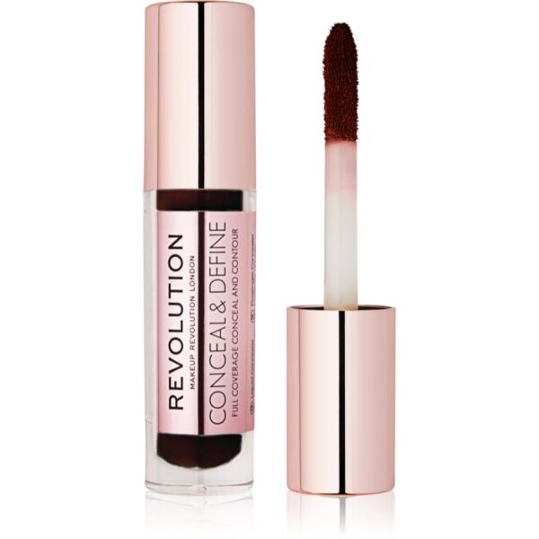 Makeup Revolution Conceal & Define corector lichid culoare C18 4 g-ro