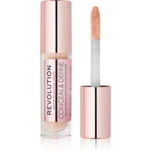 Makeup Revolution Conceal & Define corector lichid culoare C6 4 g-Țena