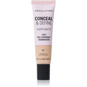Makeup Revolution Conceal & Define machiaj cu efect matifiant culoare F4C 23 ml-ro