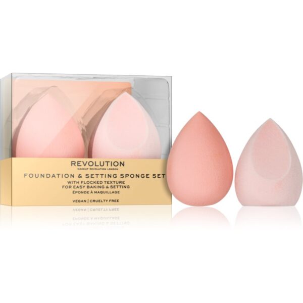 Makeup Revolution Conceal & Fix burete pentru machiaj 2 buc-ro