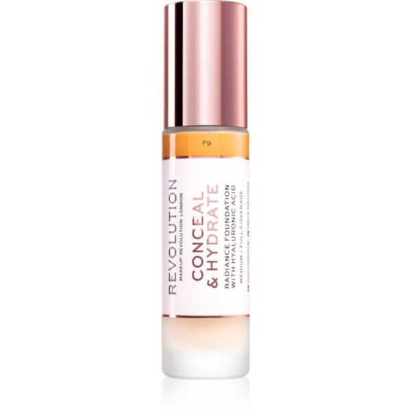 Makeup Revolution Conceal & Hydrate machiaj ușor de hidratare culoare F9 23 ml-ro
