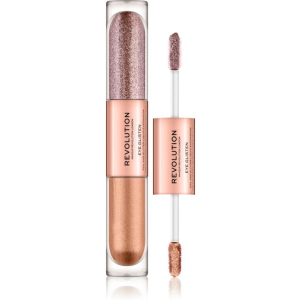 Makeup Revolution Eye Glisten lichid fard ochi culoare Yours Truly 2x2