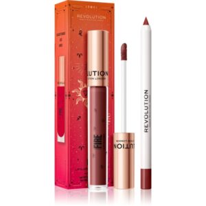 Makeup Revolution Fantasy set cadou de buze culoare Fire-ro