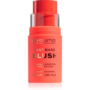 Makeup Revolution Fast Base balsam tonic  pentru buze si obraji culoare Bloom 14 g-ro