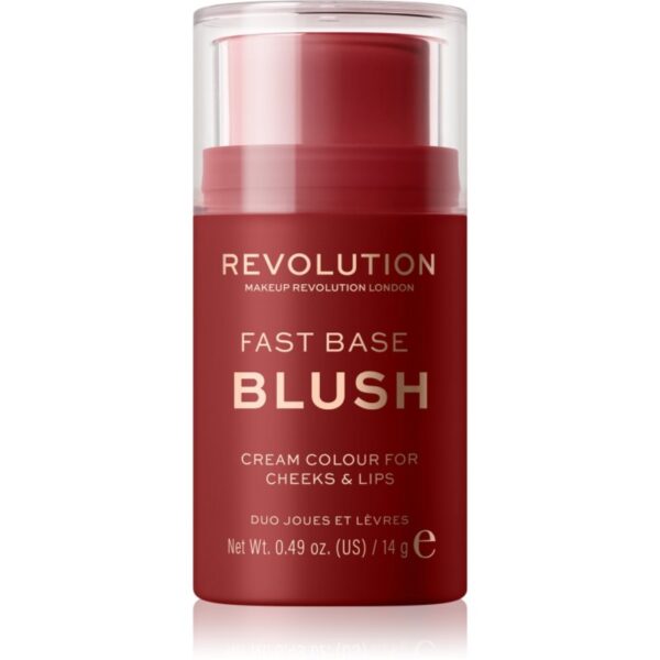 Makeup Revolution Fast Base balsam tonic pentru buze si obraji culoare Spice 14 g-Țena