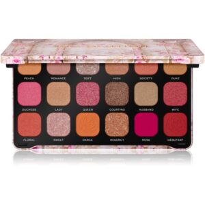 Makeup Revolution Forever Flawless paleta farduri de ochi culoare Regal Romance 18 x 1.1 g-ro