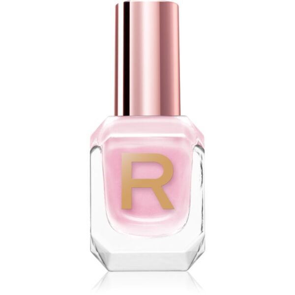 Makeup Revolution High Gloss lac pentru unghii foarte opac lucios culoare Ballet Pink 10 ml-ro