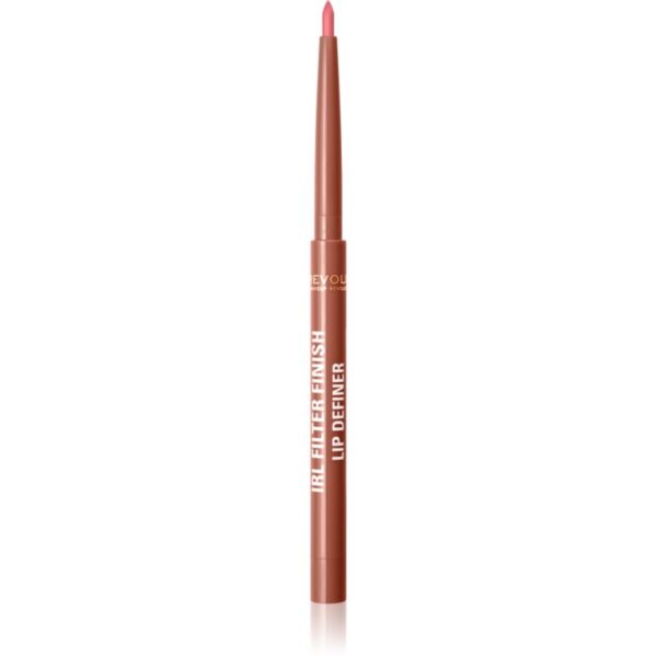 Makeup Revolution IRL Filter dermatograf cremos pentru buze cu efect matifiant culoare Espresso Nude 0