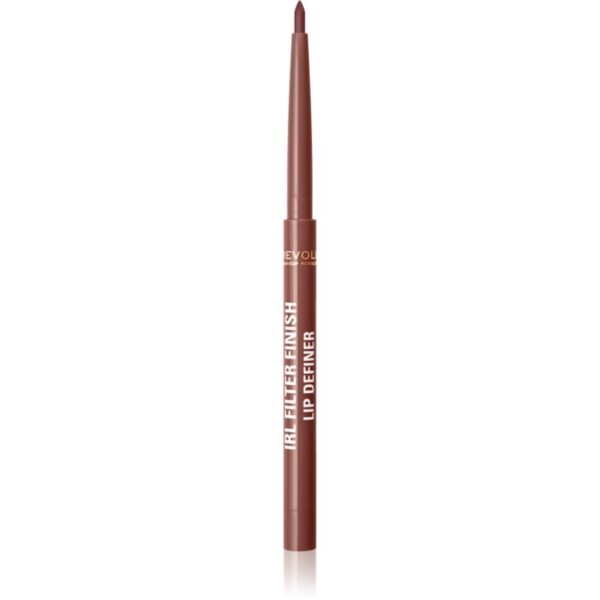 Makeup Revolution IRL Filter dermatograf cremos pentru buze cu efect matifiant culoare Frappuccino Nude 0