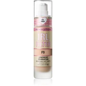 Makeup Revolution IRL Filter machiaj matifiant de lungă durată culoare F9 23 ml-ro