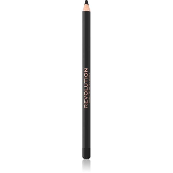 Makeup Revolution Kohl Eyeliner creion kohl pentru ochi culoare Black 1.3 g-ro