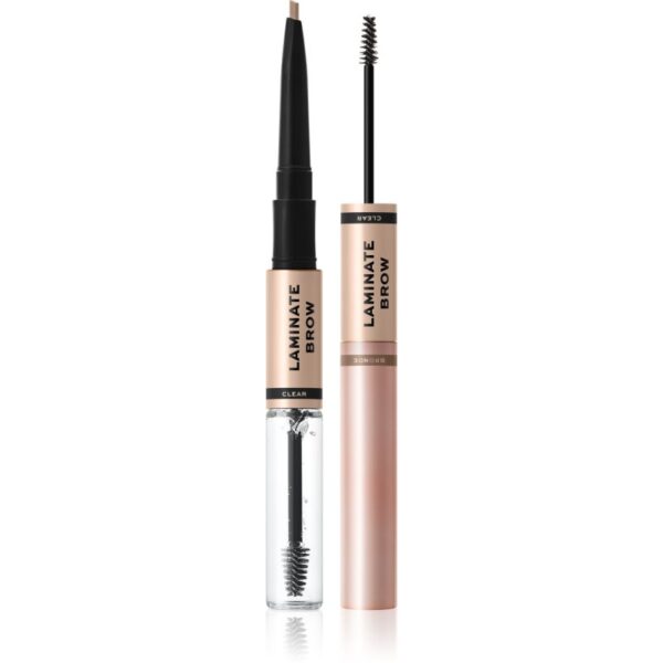 Makeup Revolution Laminate Brow creion gel pentru sprancene culoare Bronde 2.1 g-ro