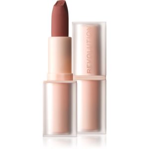 Makeup Revolution Lip Allure Soft Satin Lipstick ruj cremos cu finisaj satinat culoare Chauffeur Nude 3