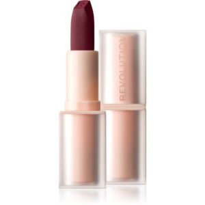 Makeup Revolution Lip Allure Soft Satin Lipstick ruj cremos cu finisaj satinat culoare Rosewood 3.2 g-ro