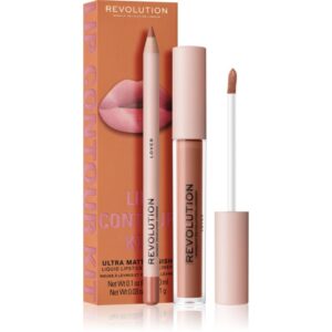 Makeup Revolution Lip Contour Kit set îngrijire buze culoare Lover-Țena