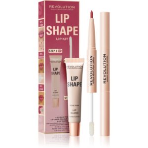 Makeup Revolution Lip Shape Kit set îngrijire buze culoare Rose Pink 1 buc-ro