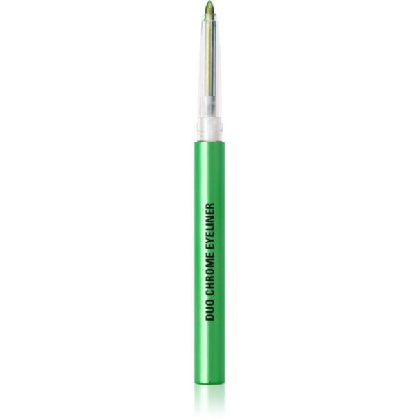 Makeup Revolution Metallic Duochrome eyeliner metalic pentru ochi culoare Shifted Sparkle 0.2 g-ro