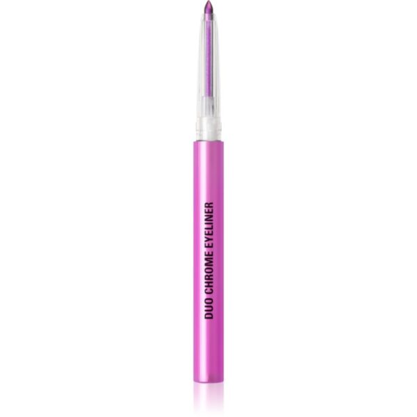 Makeup Revolution Metallic Duochrome eyeliner metalic pentru ochi culoare Twisted Galaxy 0.2 g-ro