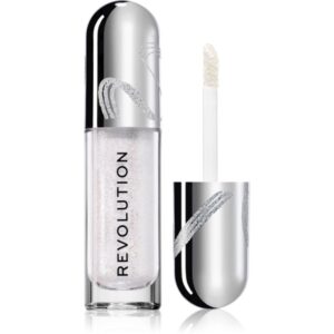 Makeup Revolution Metallic Muse Glitter Muse farduri de ochi lichide cu sclipici culoare Silver 3.5 ml-ro