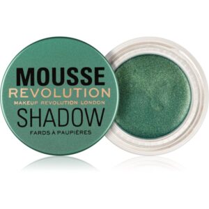 Makeup Revolution Mousse fard de pleoape cremos culoare Emerald Green 4 g-ro