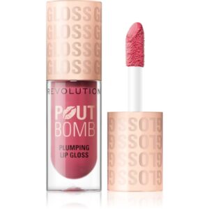 Makeup Revolution Pout Bomb lip gloss cu efect de crestere culoare 4.6 ml-Țena