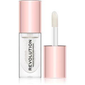 Makeup Revolution Pout Bomb luciu de buze pentru un volum suplimentar lucios culoare Glaze 4.6 ml-Țena