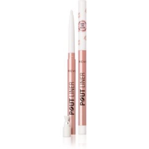 Makeup Revolution Pout Liner creion contur pentru buze pentru volum maxim culoare Glaze Clear 0.2 g-ro