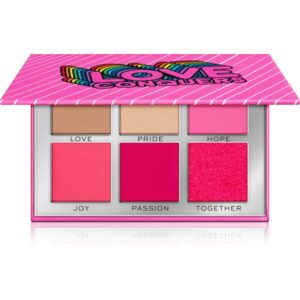 Makeup Revolution Power Shadow Palette paletă cu farduri de ochi culoare Love Conquers 6