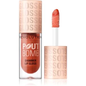 Makeup Revolution Shimmer Gloss Luciu de Buze sclipitor culoare Gold 4.5 ml-ro