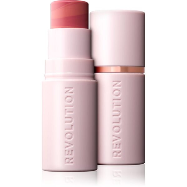 Makeup Revolution Skin Silk Blush Stick blush cremos stick culoare Pinched Soft Pink 4.5 g-ro