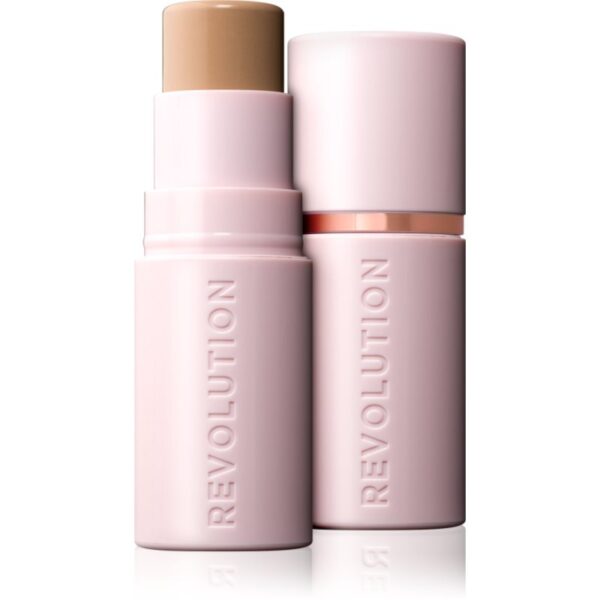 Makeup Revolution Skin Silk Bronzer Stick crema Bronzantã stick culoare Fair Sand 4.5 g-ro