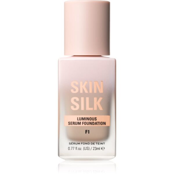 Makeup Revolution Skin Silk Serum Foundation Machiaj usor cu efect de luminozitate culoare F1 23 ml-ro