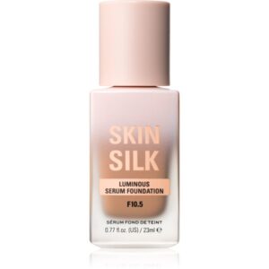 Makeup Revolution Skin Silk Serum Foundation Machiaj usor cu efect de luminozitate culoare F10.5 23 ml-Țena