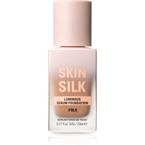 Makeup Revolution Skin Silk Serum Foundation Machiaj usor cu efect de luminozitate culoare F10.5 23 ml-Țena