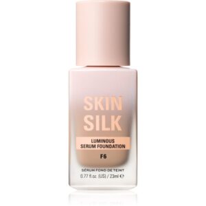 Makeup Revolution Skin Silk Serum Foundation Machiaj usor cu efect de luminozitate culoare F6 23 ml-ro