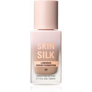 Makeup Revolution Skin Silk Serum Foundation Machiaj usor cu efect de luminozitate culoare F7 23 ml-ro