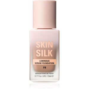 Makeup Revolution Skin Silk Serum Foundation Machiaj usor cu efect de luminozitate culoare F8 23 ml-Țena