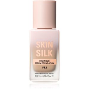 Makeup Revolution Skin Silk Serum Foundation Machiaj usor cu efect de luminozitate culoare F8.5 23 ml-ro