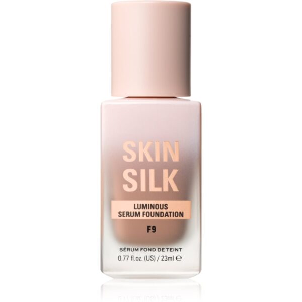 Makeup Revolution Skin Silk Serum Foundation Machiaj usor cu efect de luminozitate culoare F9 23 ml-ro