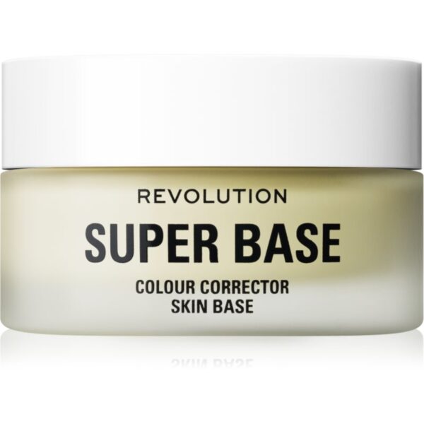 Makeup Revolution Super Base bază ușor colorată culoare Green 25 ml-ro