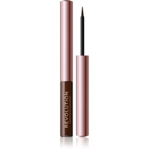 Makeup Revolution Super Flick eyeliner culoare Brown 2