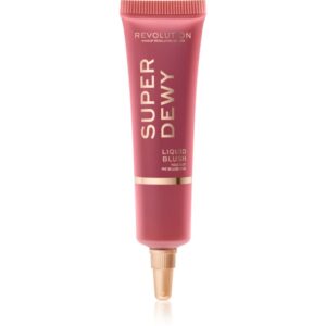Makeup Revolution Superdewy fard de obraz lichid culoare You Got Me Blushing 15 ml-ro