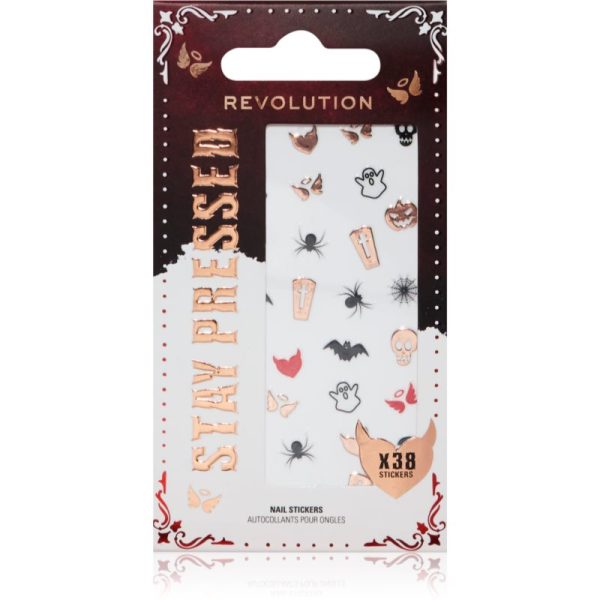 Makeup Revolution Truly Sinful Stay Pressed folii autocolante pentru unghii 1 g-Țena