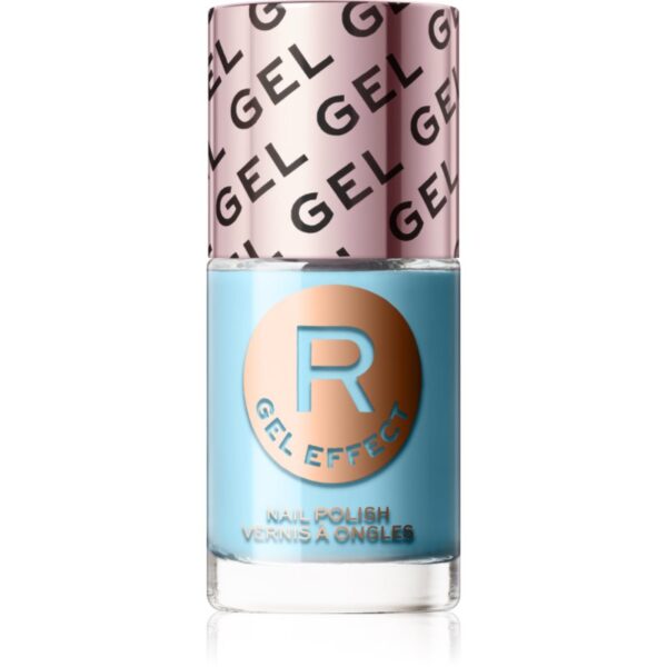 Makeup Revolution Ultimate Shine lac de unghii sub forma de gel culoare I'm Chilled Soft Blue 10 ml-ro