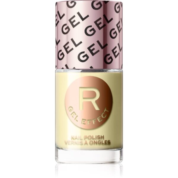Makeup Revolution Ultimate Shine lac de unghii sub forma de gel culoare I'm Soft Delicate Yellow 10 ml-ro