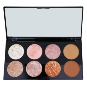 Makeup Revolution Ultra Blush paleta fard de obraz culoare Golden Sugar 13 g-ro