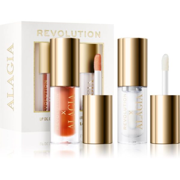 Makeup Revolution X Alagia Dominicana Glow & Sunburn set cadou de buze 1 buc-Țena