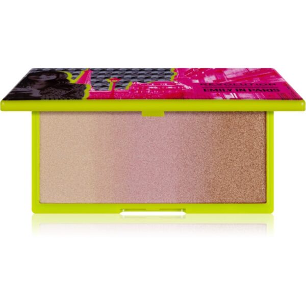 Makeup Revolution X Emily In Paris iluminator pudră