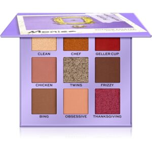 Makeup Revolution X Friends paletă cu farduri de ochi culoare Monica 9 g-ro