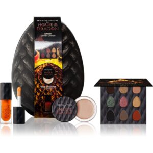 Makeup Revolution X House of Dragon Dragon Glow set cadou faciale 1 buc-Țena